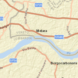 Borgofranco sul Po Street Map