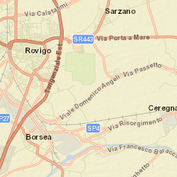 Rovigo Street Map