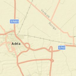Adria Street Map