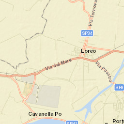 Loreo Street Map