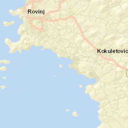 Rovinj Street Map