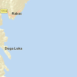 Rabac Street Map