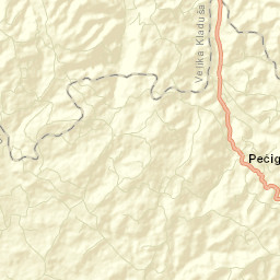 Pećigrad Street Map