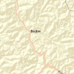 Bužim Street Map