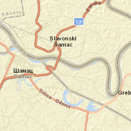 Kruševica Street Map