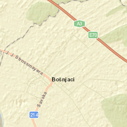Bošnjaci Street Map