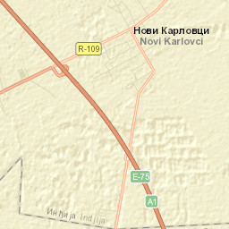Novi Karlovci Street Map