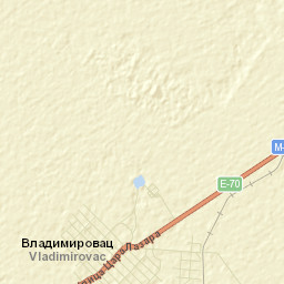 Vladimirovac Street Map