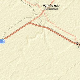 Alibunar Street Map