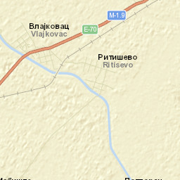 Vlajkovac Street Map
