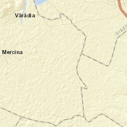 Vărădia Street Map