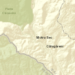Comuna Padeş Street Map