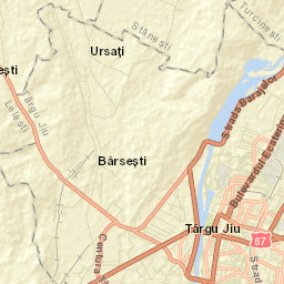Municipiul Târgu Jiu Street Map
