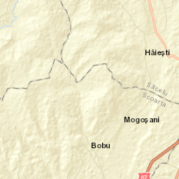 Comuna Scoarţa Street Map