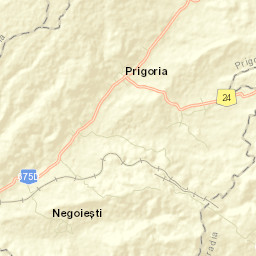 Comuna Prigoria Street Map