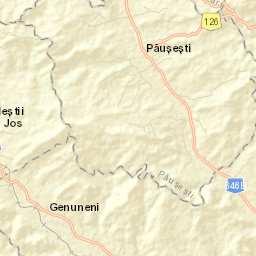 Păuşeşti Street Map