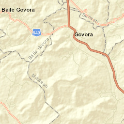 Oraş Bãile Govora Street Map