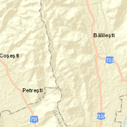 Bălileşti Street Map