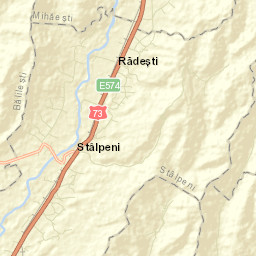 Rădești Street Map