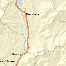 Oraş Pucioasa Street Map