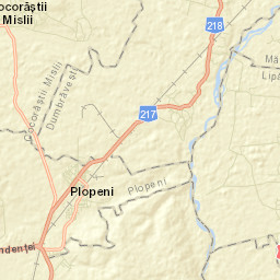 Dumbrăveşti Street Map