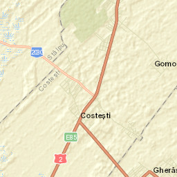 Pietrosu Street Map