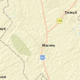 Comuna Ţinteşti Street Map