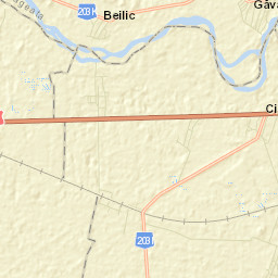 Cilibia Street Map