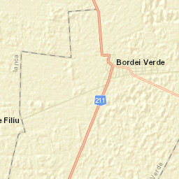 Bordei Verde Street Map