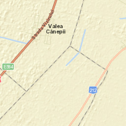 Valea Cânepii Street Map