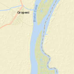 Gropeni Street Map