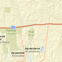 Aromatnoye Street Map