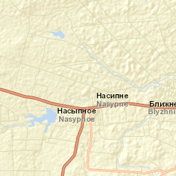 Nasypnoe Street Map