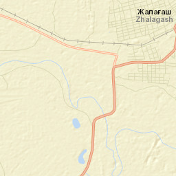 Dzhalagash Street Map