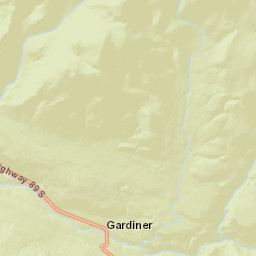 320 W Park St, Gardiner, Mt 59030 Street Map