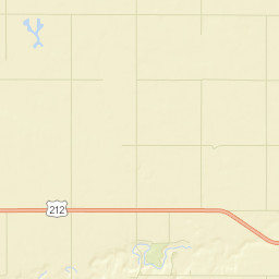 Faulk County Street Map