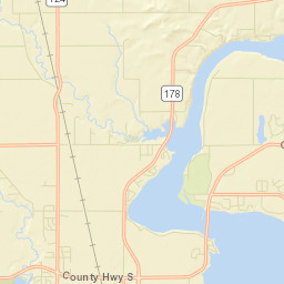 11042-11164 WI-124 Chippewa Falls Street Map