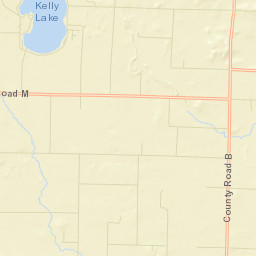 Oconto County Street Map
