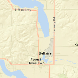 Bellaire Street Map