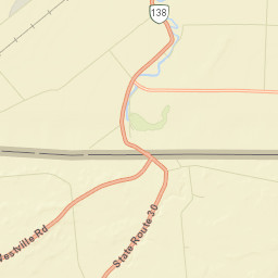 Trout River New York Street Map