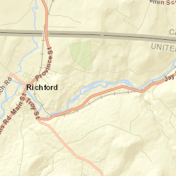 Richford Street Map