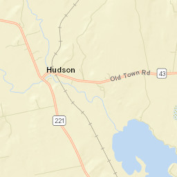 Hudson Street Map