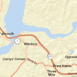Windsor Street Map
