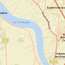 Cubzac-les-Ponts Street Map