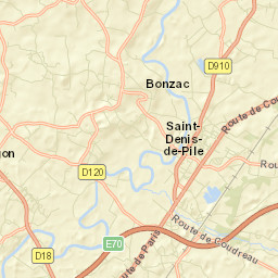 Saint-Denis-de-Pile Street Map