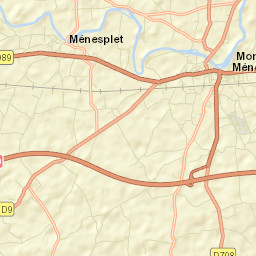 Montpon-Ménestérol Street Map