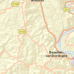 Beaulieu-sur-Dordogne Street Map