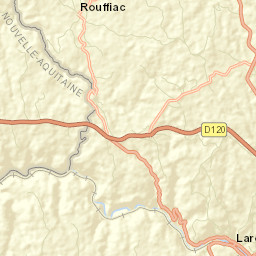 Laroquebrou Street Map