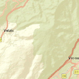 Vic-sur-Cère Street Map