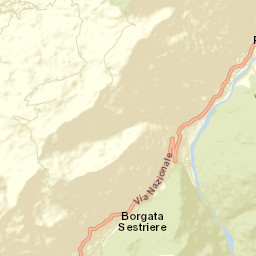 Pragelato-Ruà Street Map